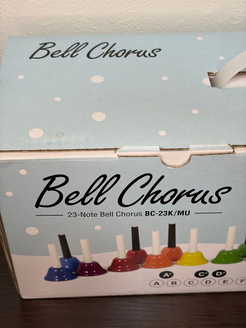 最終値下げ　美品KC キョーリツ　ハンドベル 23音 BC-23K/MU ベル