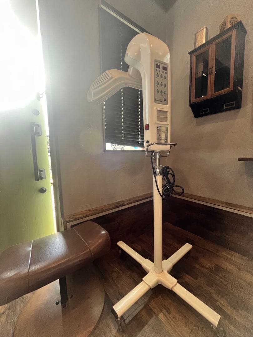 美容室　加温機、促進機、遠赤外線