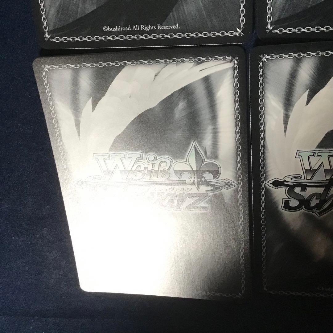 ヴァイスシュヴァルツ　願い続けた夢 アイ　SP サイン　4枚