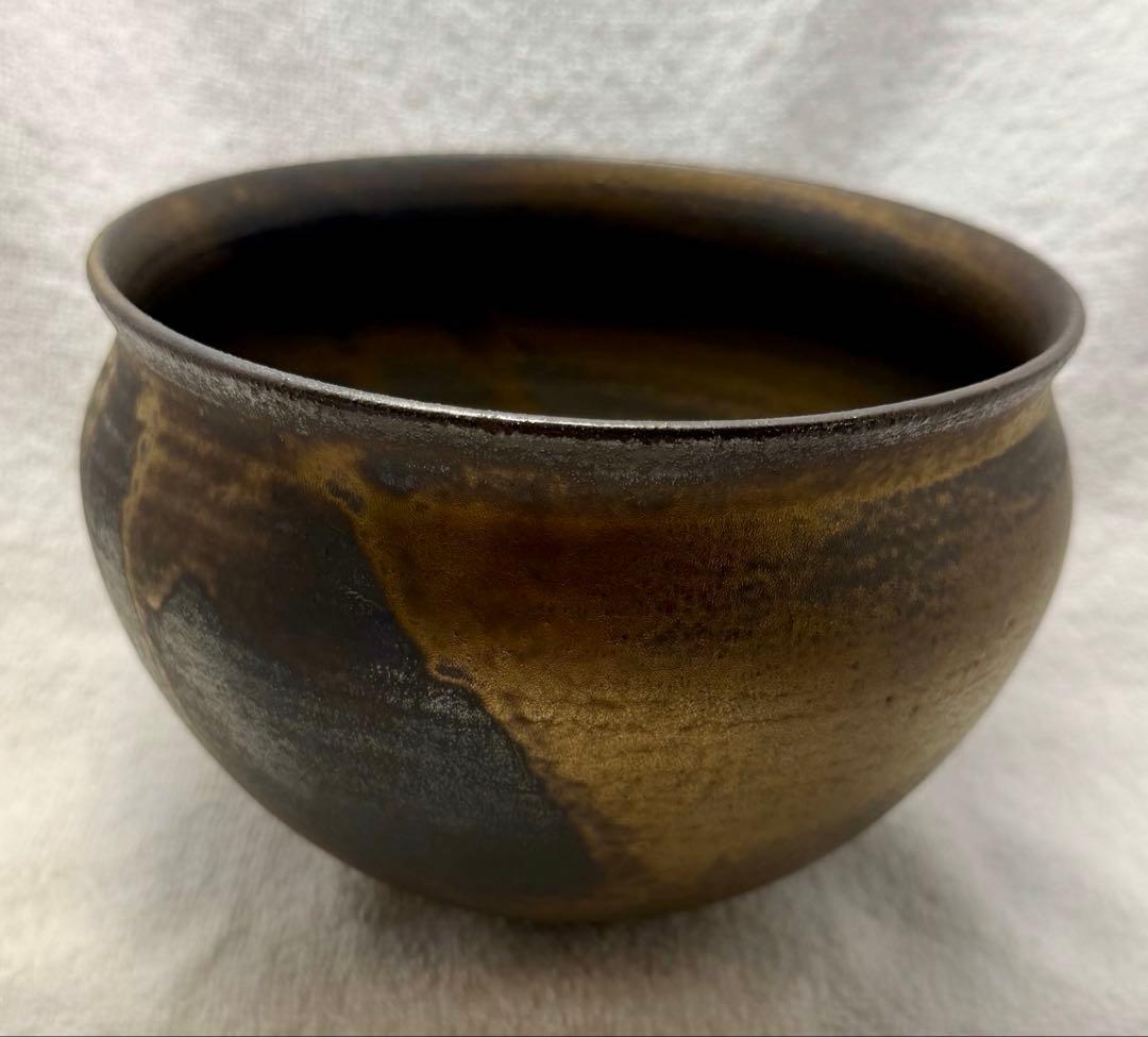 茶道具 建水 こぼし 砂張 楽山【匿名配送】