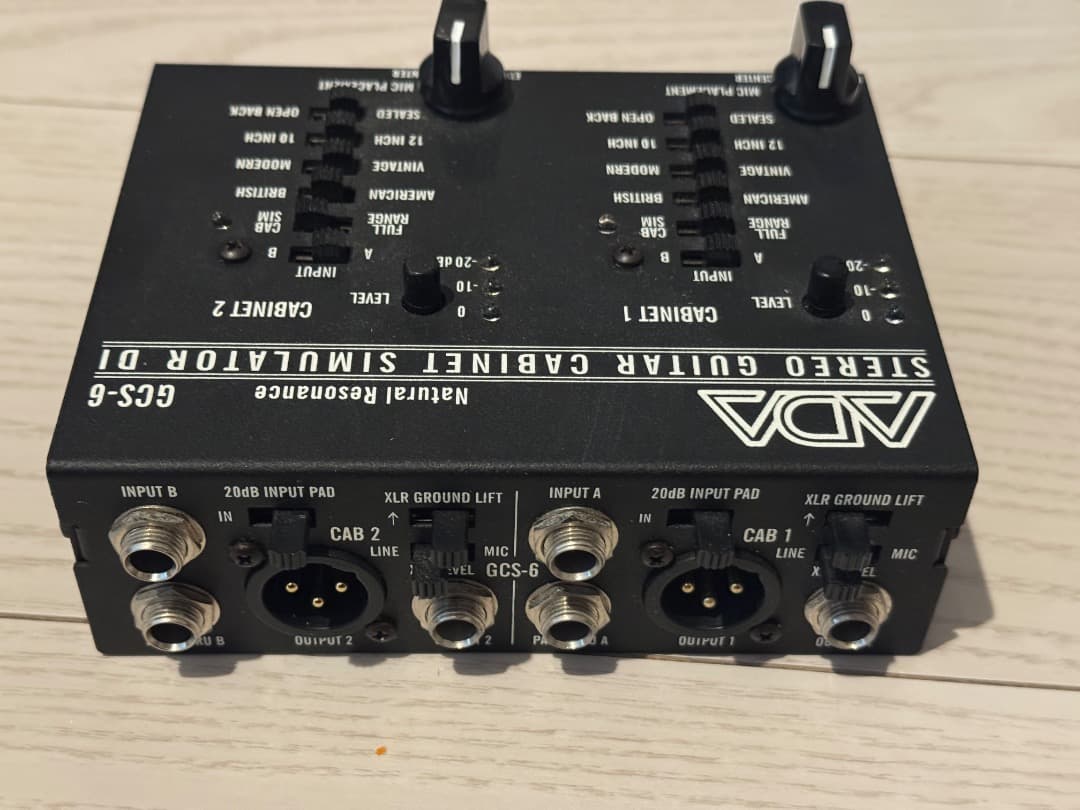 ADA GCS-6 　キャビネットシミュレーター