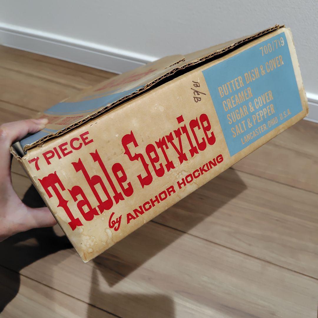 アンティーク雑貨 Anchor Hocking Early American Prescut