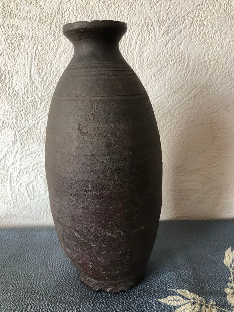 陶甕　陶瓶　骨董　古道具　酒瓶　花入