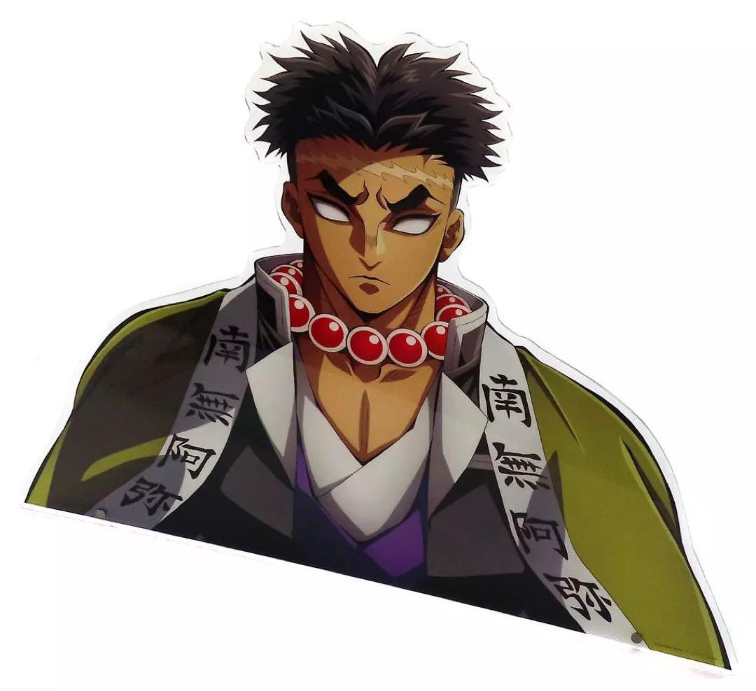 バストアップ　鬼滅の刃　アクリルパネル　悲鳴嶼行冥