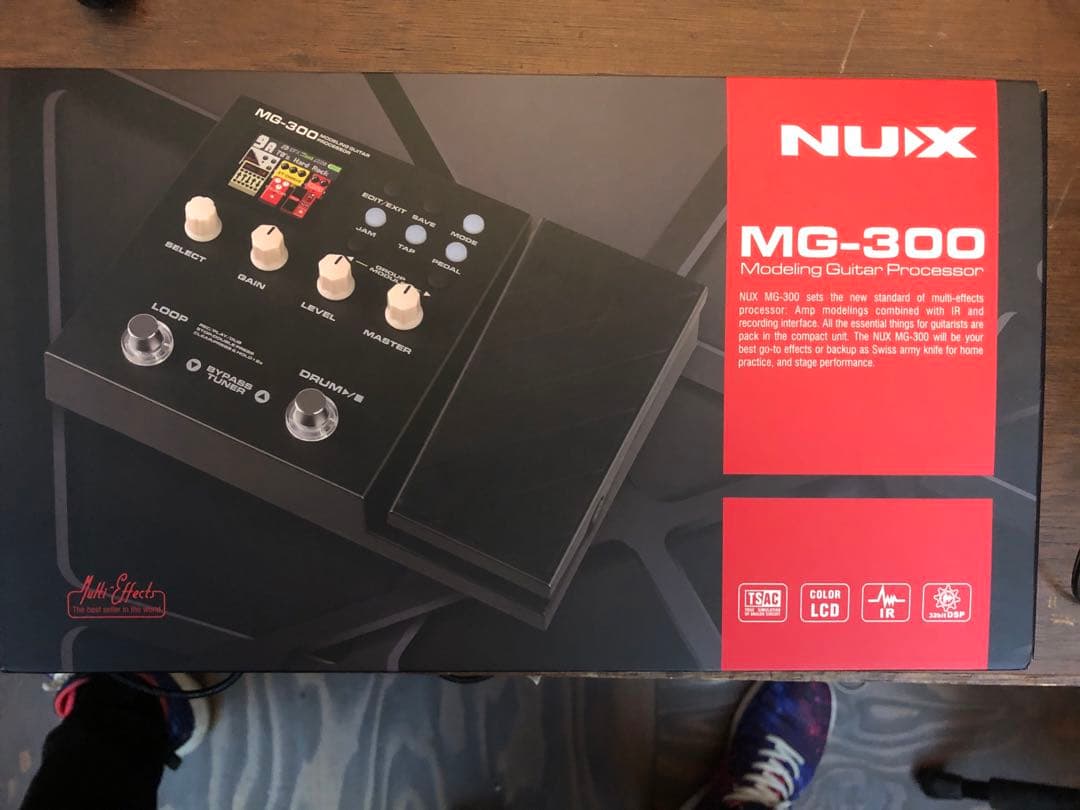 値下げ！NUX モデリング Guitar Processor MG-300 中古