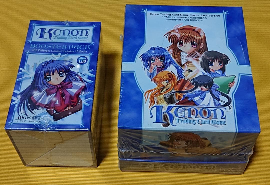 Kanon カノン key トレーディングカードゲーム 新品 2BOX