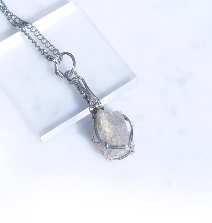 希少 ブルーヘルデライト ペンダントトップ◇