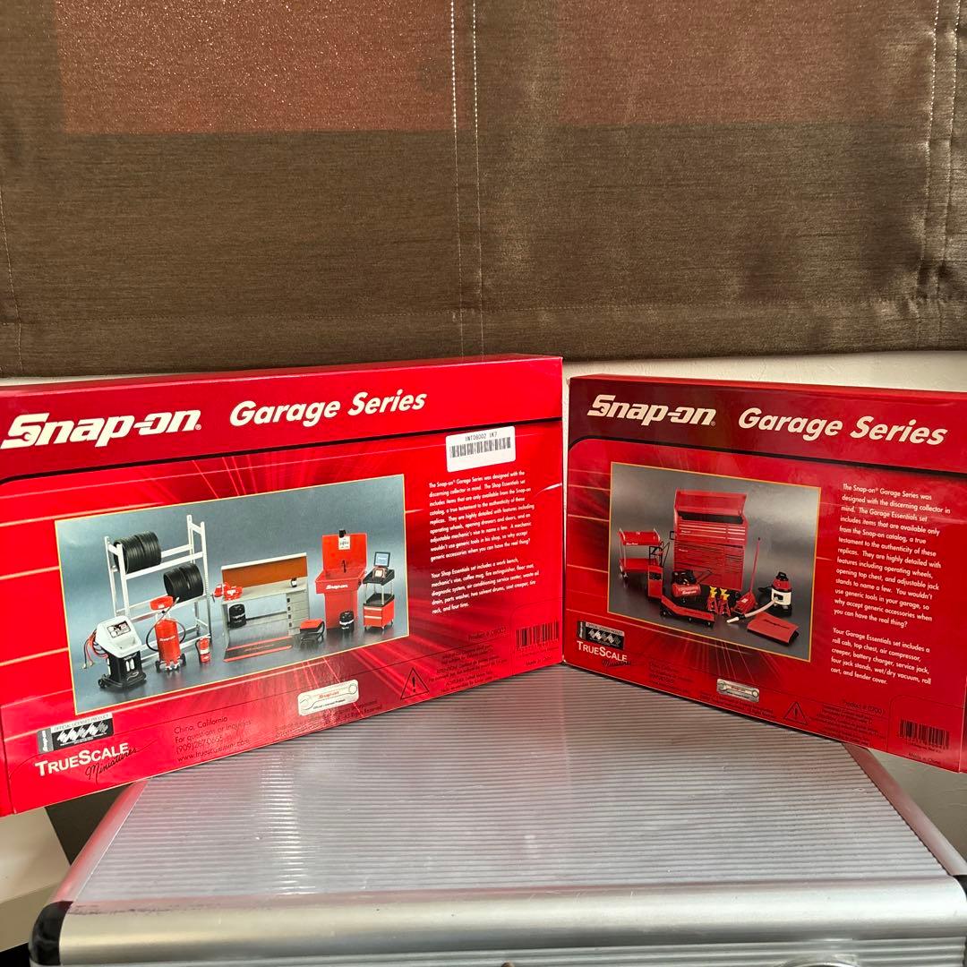 新品‼️スナップオン　ガレージシリーズ 1：18 2種セット