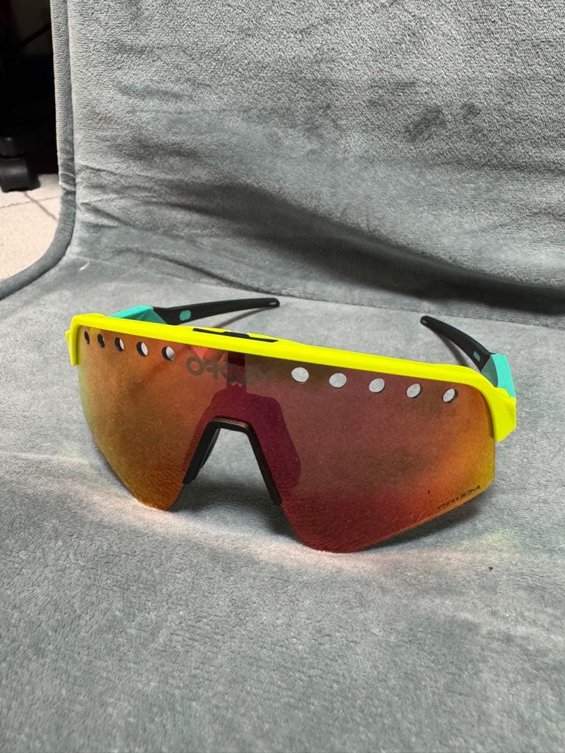 OAKLEY スポーツサングラス ミラーレンズ