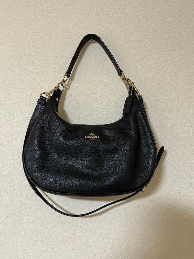 COACH ブラック 2wayショルダーバッグ