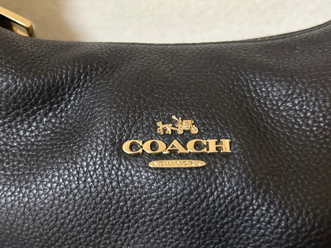 COACH ブラック 2wayショルダーバッグ