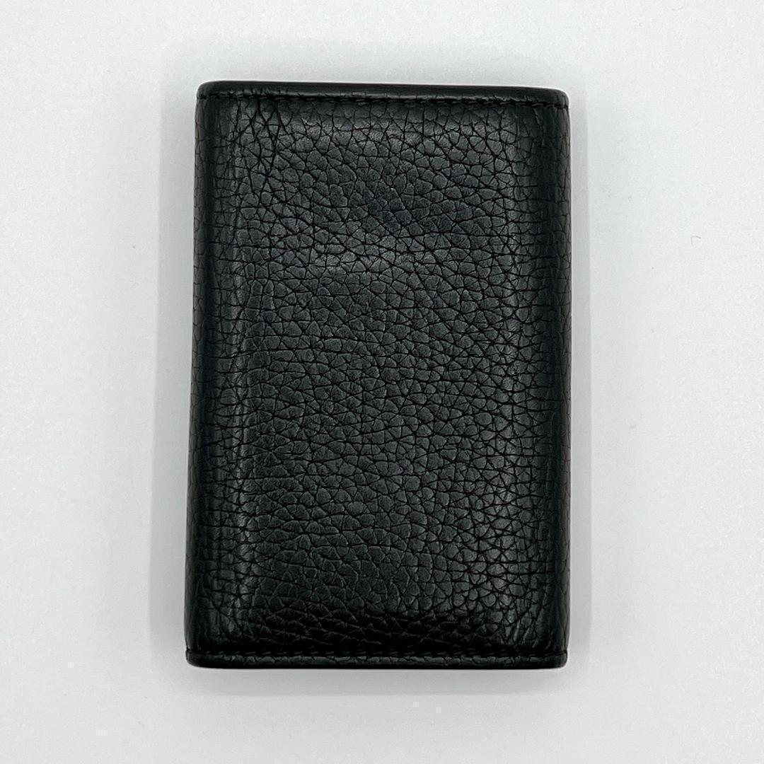 グッチ GUCCI 6連 キーケース ブラック レザー GGメタル 473924