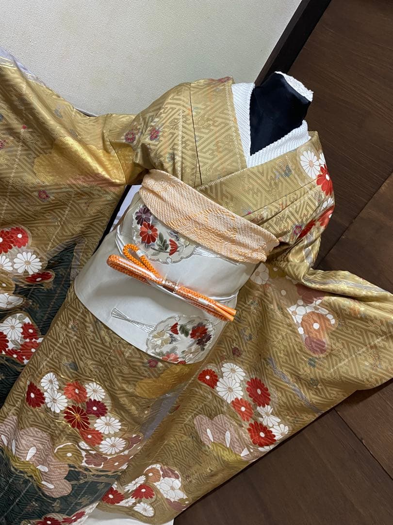 振袖フルセット6点特価　サイズS〜M銀駒刺繍売り切り終了