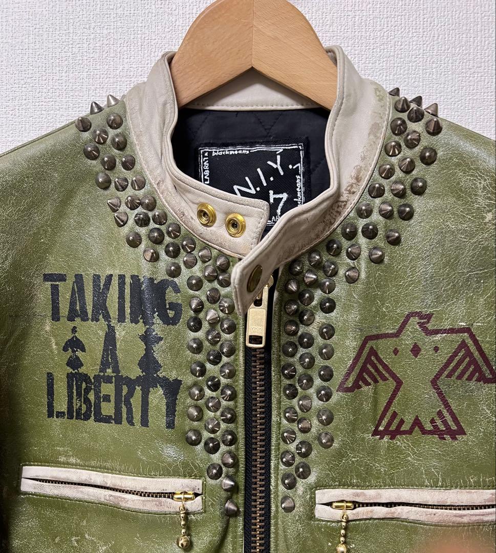 LABRAT×blackmeans D.I.N.Y.#7 鋲ジャン　シングル