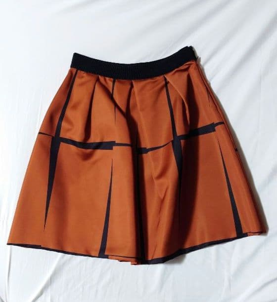 ♪【essence of ANAYI】オレンジ フレアスカート