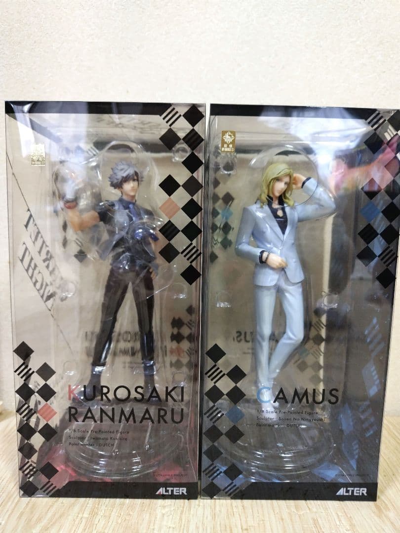 【うたプリ】黒崎蘭丸＆カミュ 限定フィギュア 未開封品2体セット ALTER