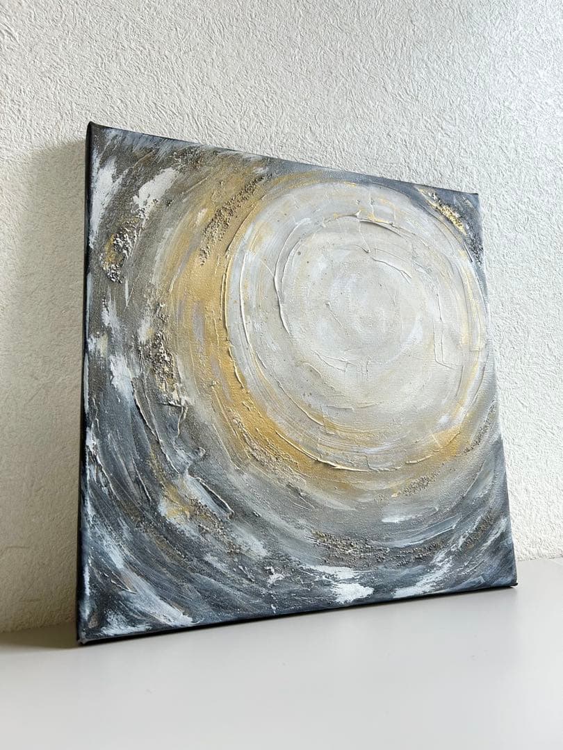 -Texture Art／30cm スクエア N.キャンバスボード a