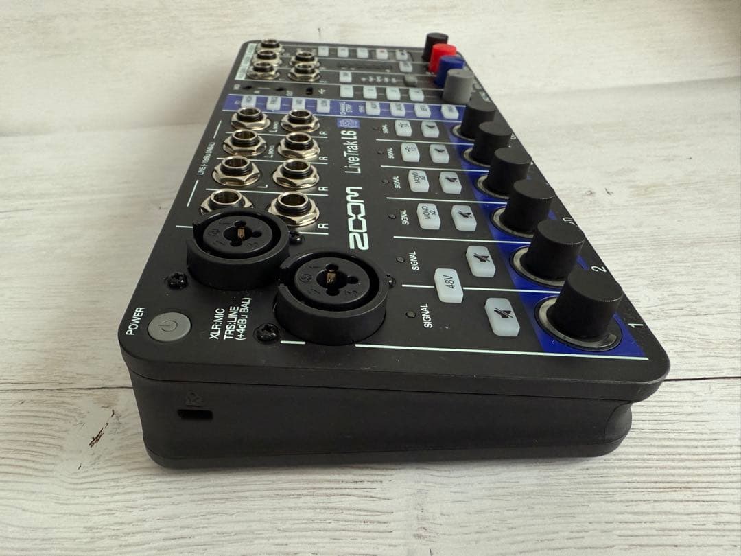 ZOOM LiveTrak L6 未使用 32bit対応ミキサー