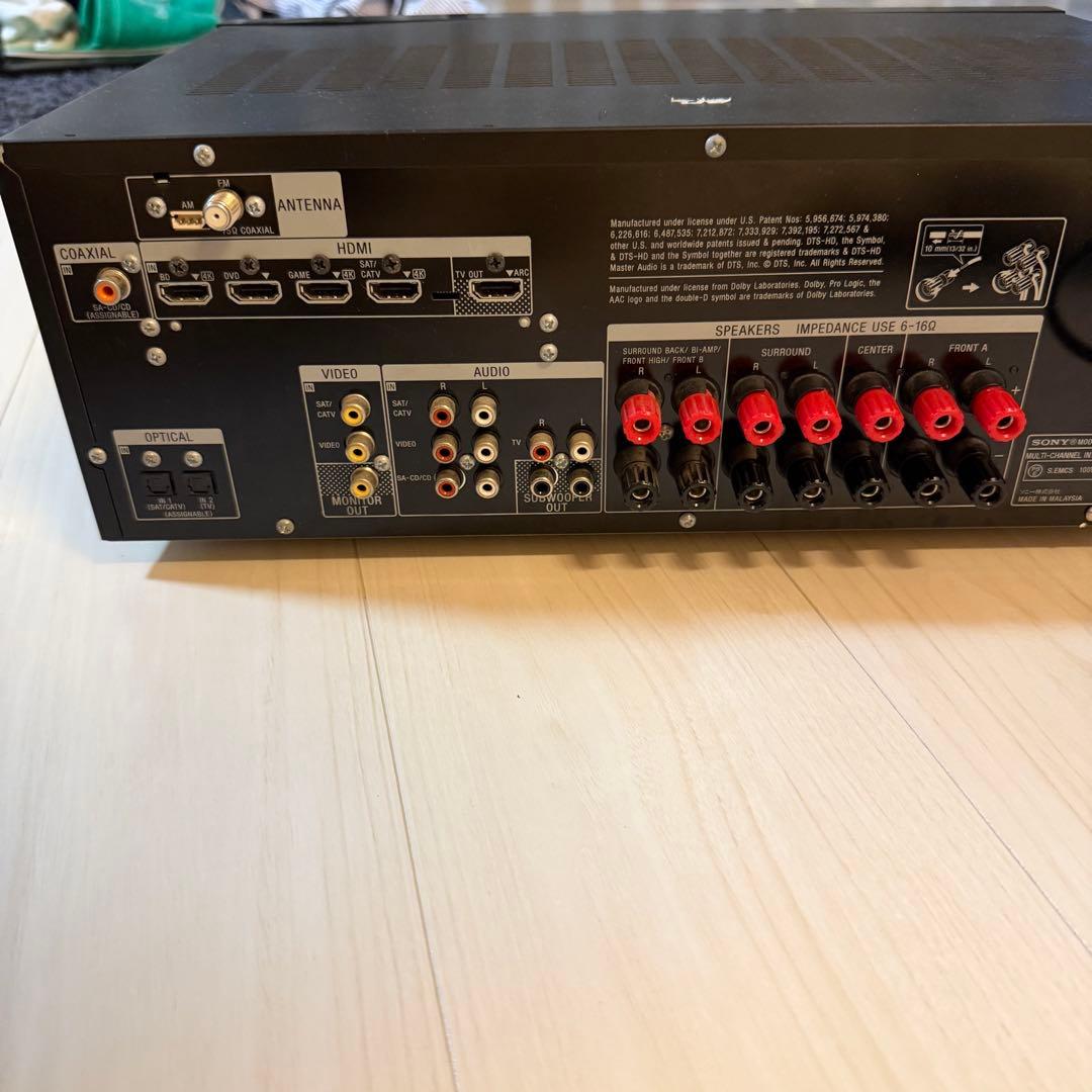 SONY マルチチャンネルインテグレートアンプ STR-DH740 4K最終値下