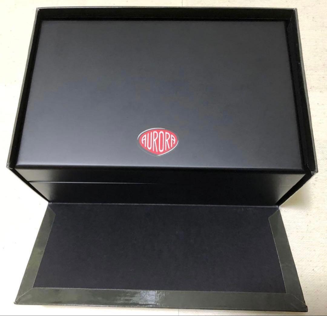 アウロラ　万年筆カレイドスコーピオ　ルーチェヴェルデ　字幅B インク付き