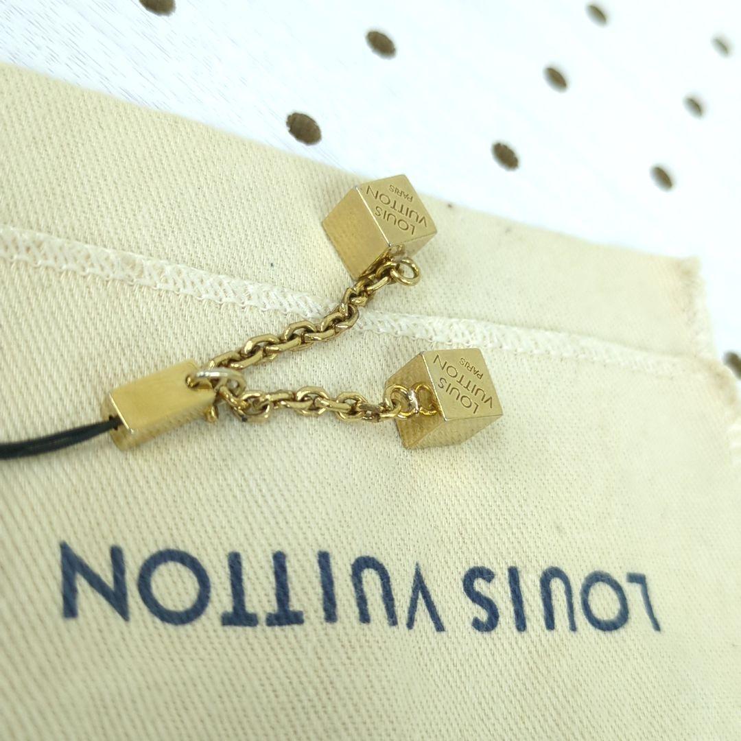 ルイヴィトン アクセソワール テレフォンヌ キューブ ストラップ ゴールド