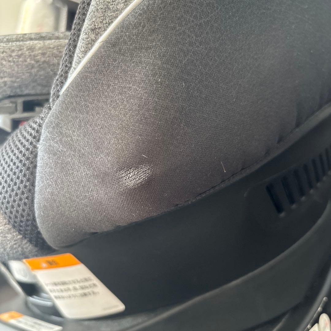 アップリカ クルリラ プラス360°セーフティー　黒　グレー