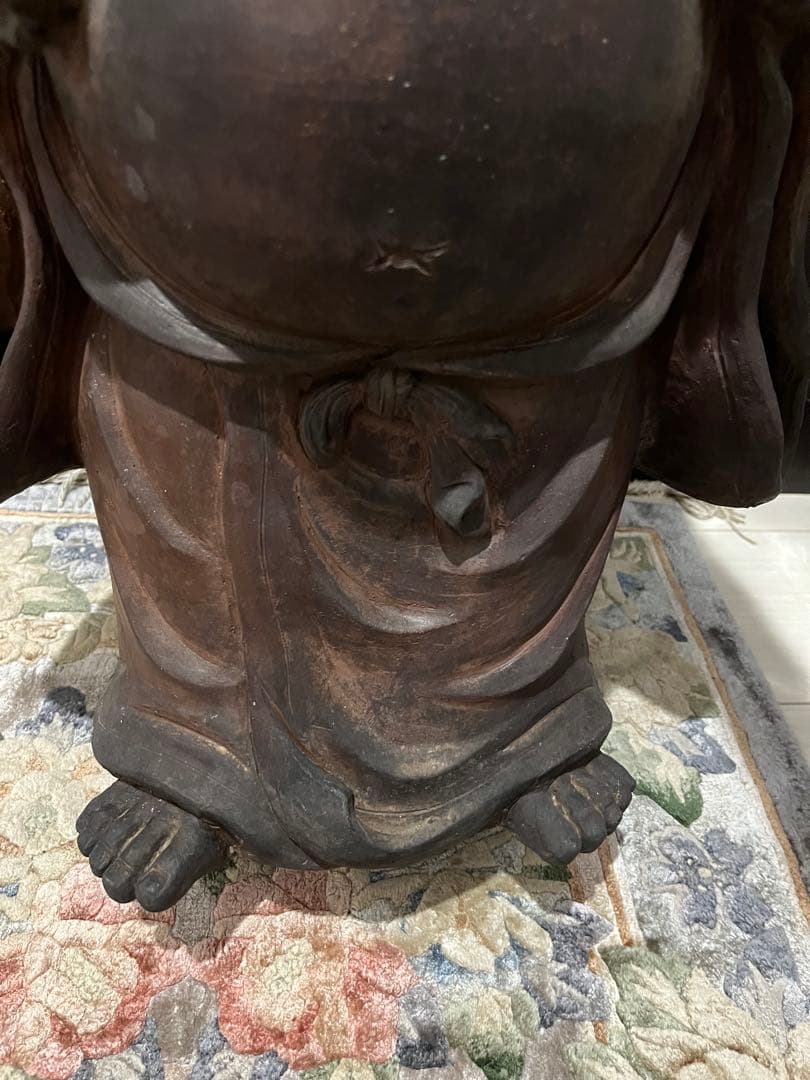 置物 彫刻 仏像 仏教美術 縁起物 木彫 七福神 木彫り 木製 インテリア 美術