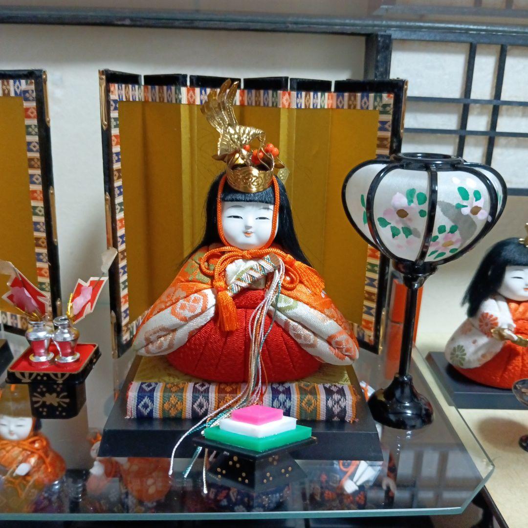 ひな人形　 ガラスケース必要な方　要相談！