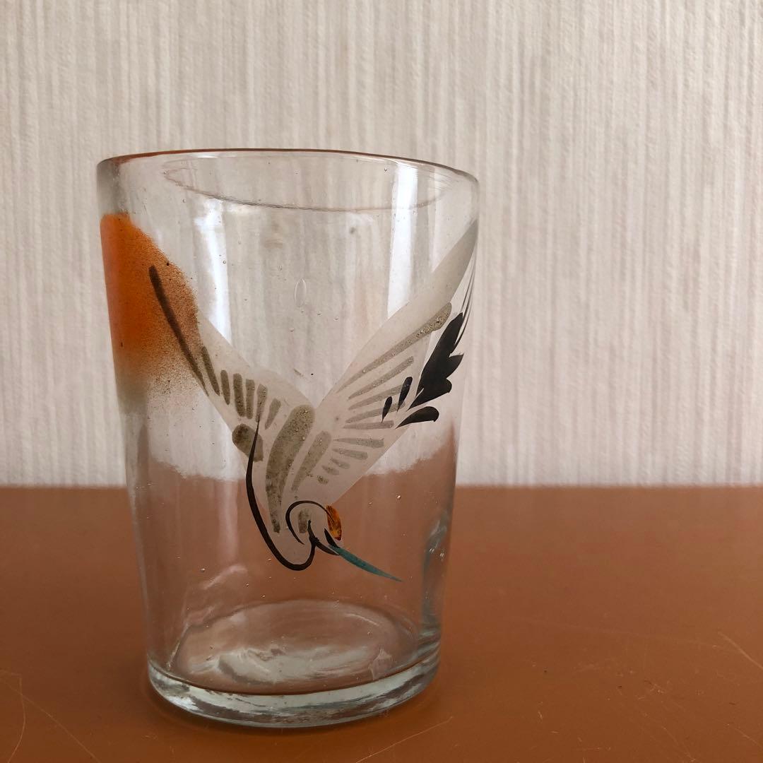 戦前ガラスコップ　アンティーク