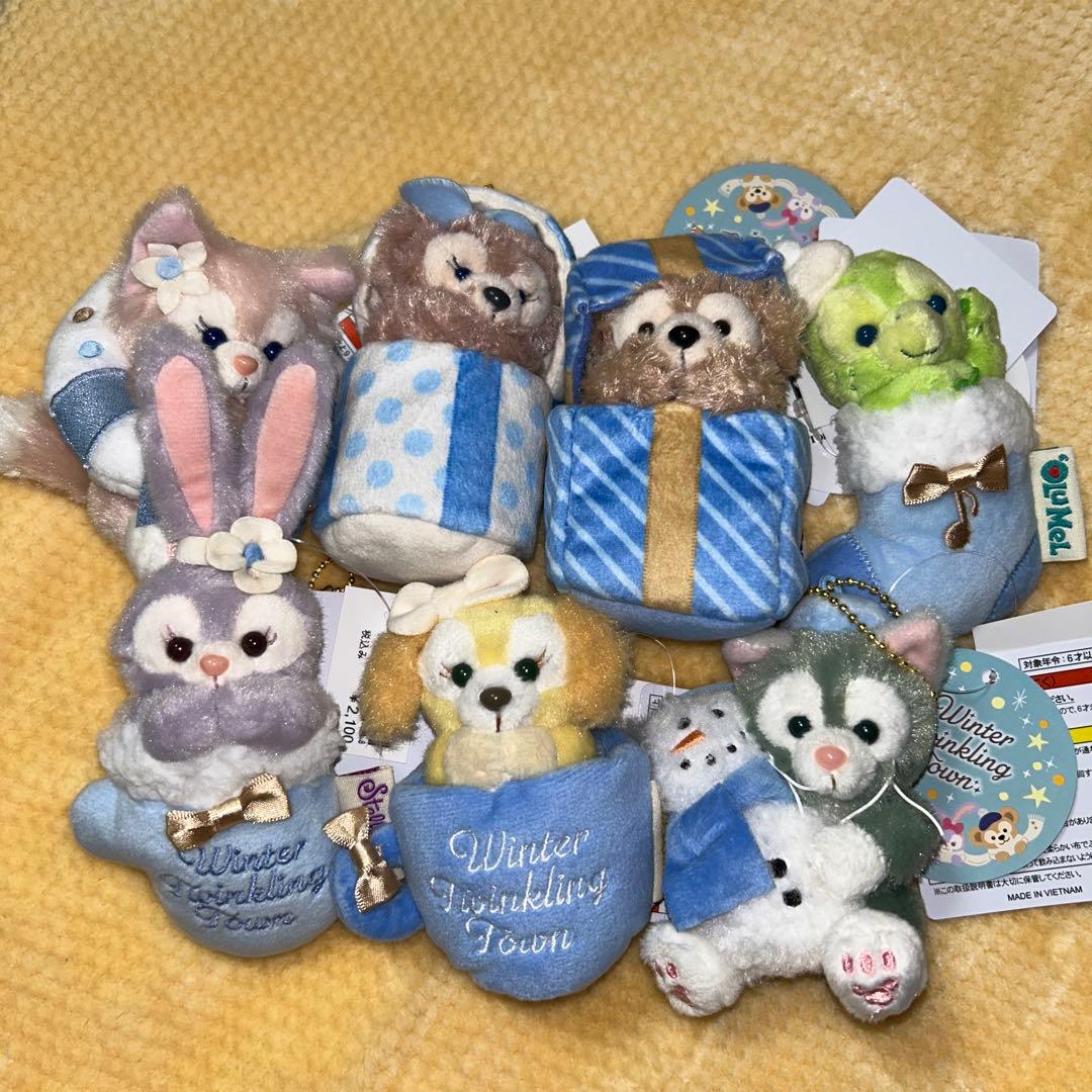 ダッフィー　トゥインクリングタウン　チャーム　７種類セット