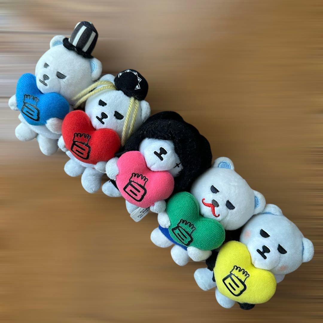 BIGBANG マスコット ぬいぐるみ キーホルダー ハグハート 日本限定激レア
