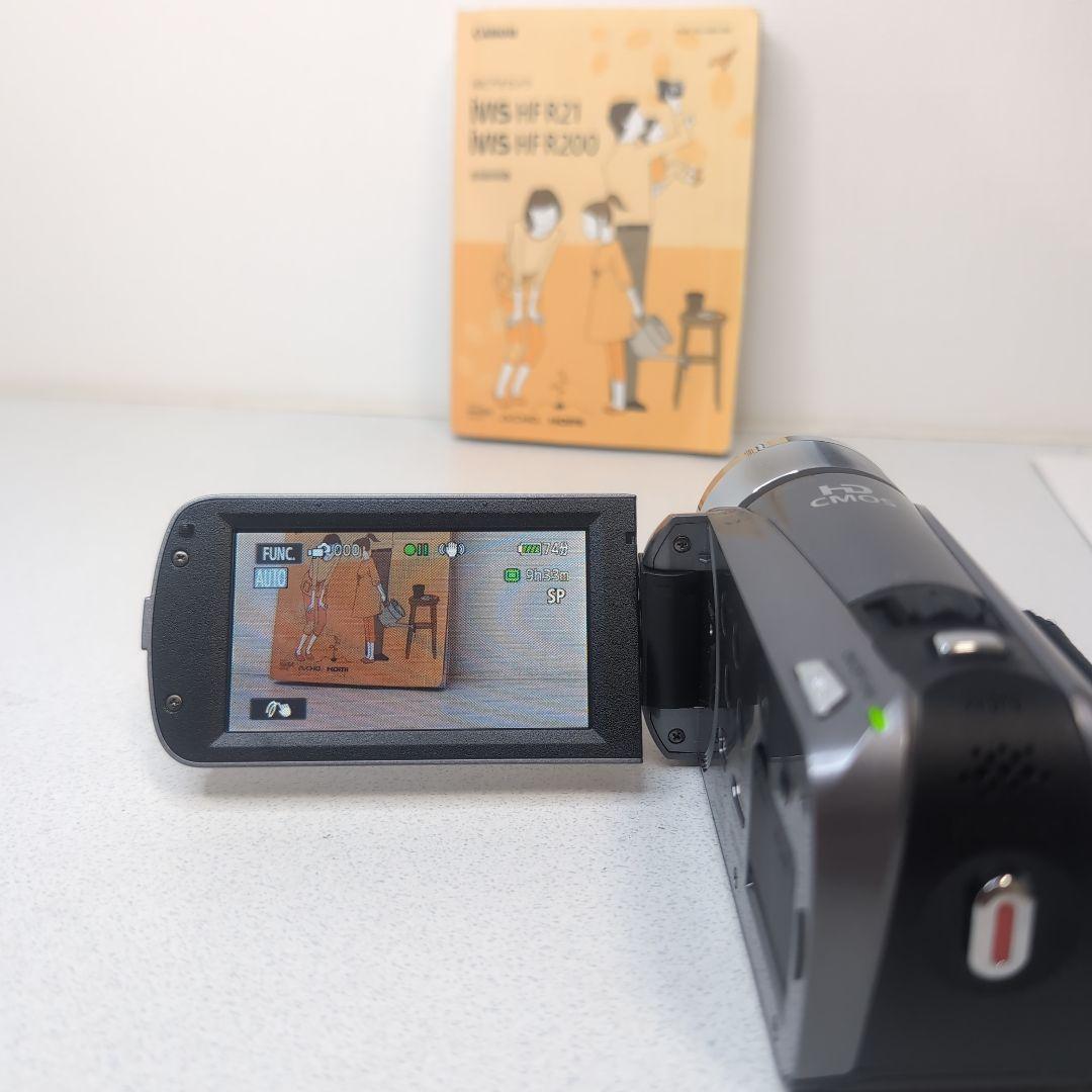 Canon iVIS HF R21 ビデオカメラ　ブラック　動作OK