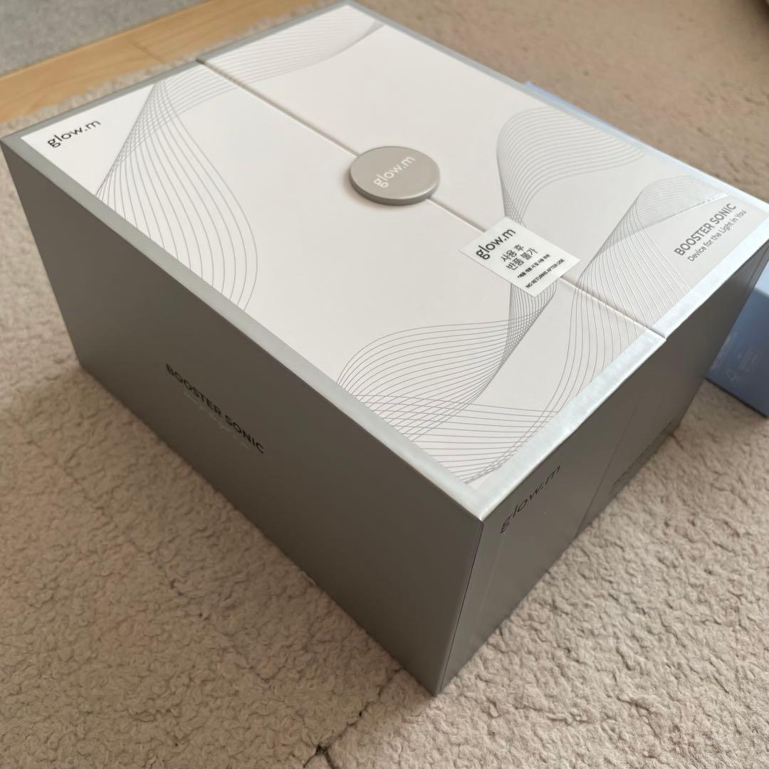 新品未使用未開封 グロウエム Glow.M ブースターソニック 専用ジェル付き