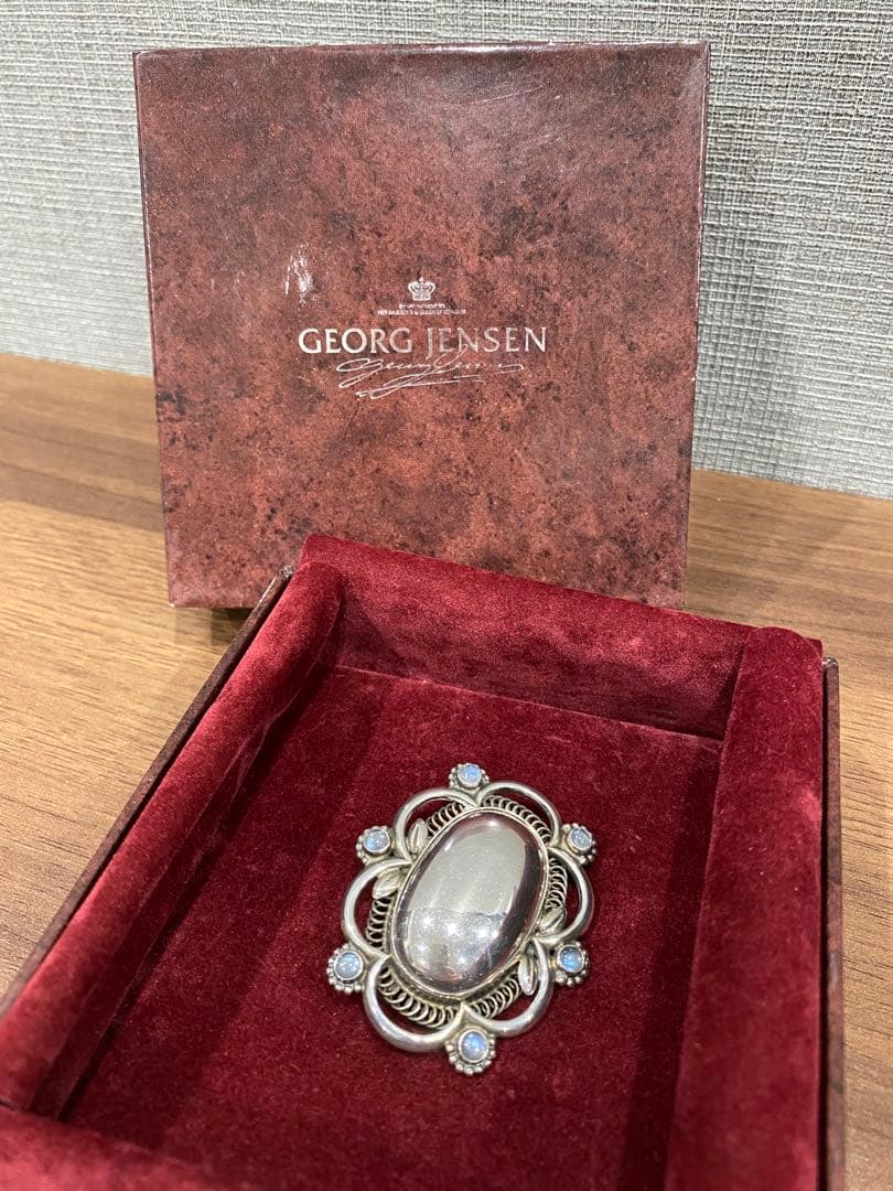 ジョージジェンセン　ブローチ　925 シルバー