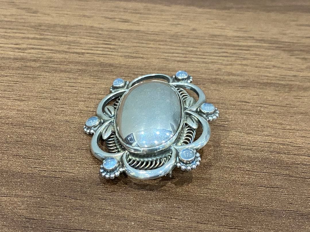 ジョージジェンセン　ブローチ　925 シルバー