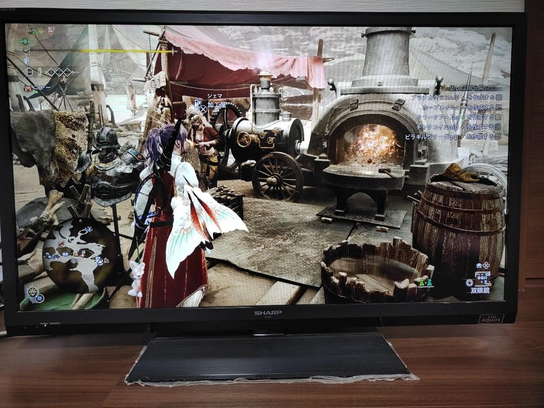 SHARP AQUOS 40V型テレビ LC-40H7