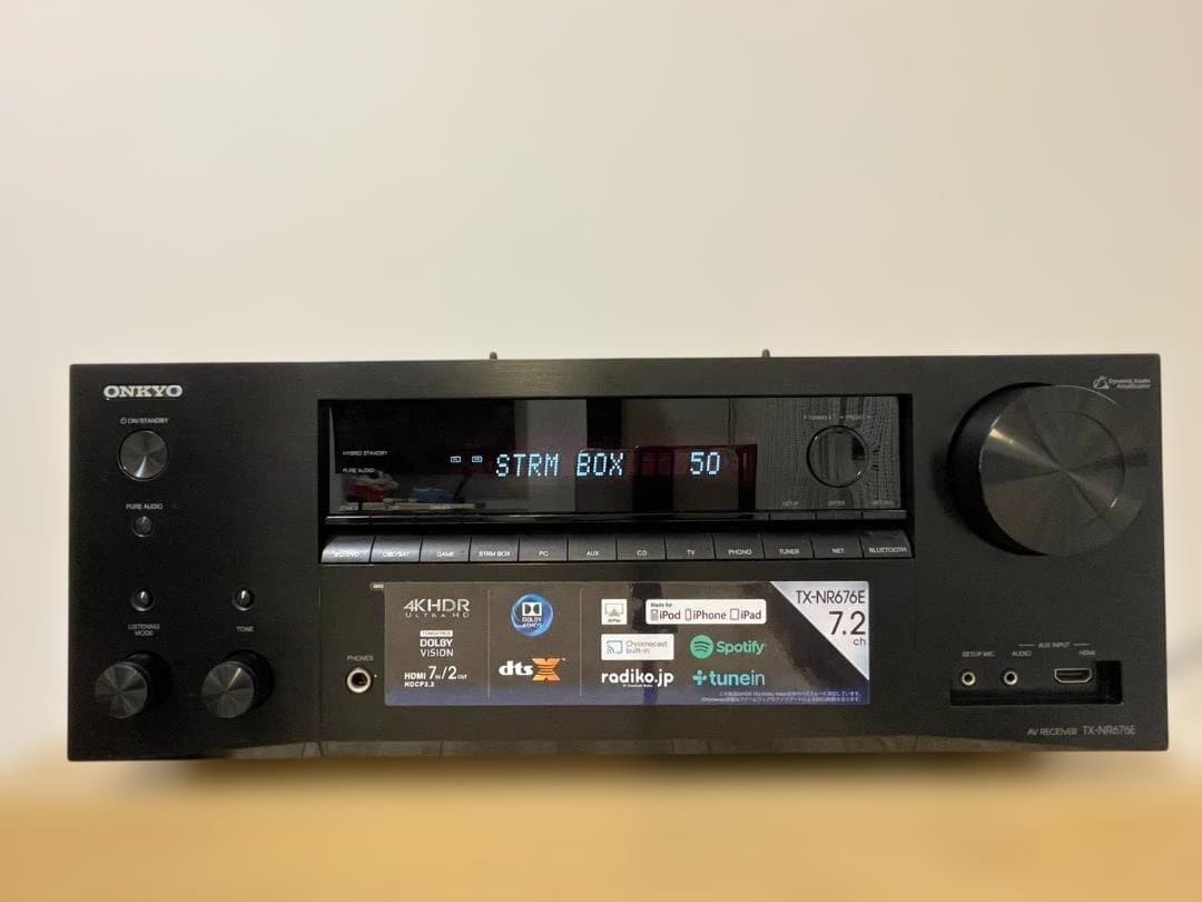 アンプ ONKYO TX-NR676E