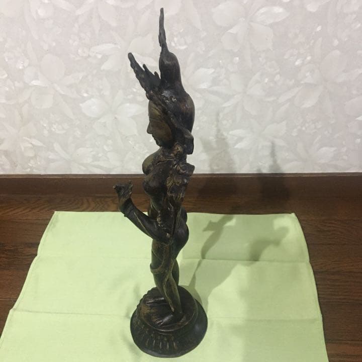 インド　神様　真鍮　仏像　2.5キロ