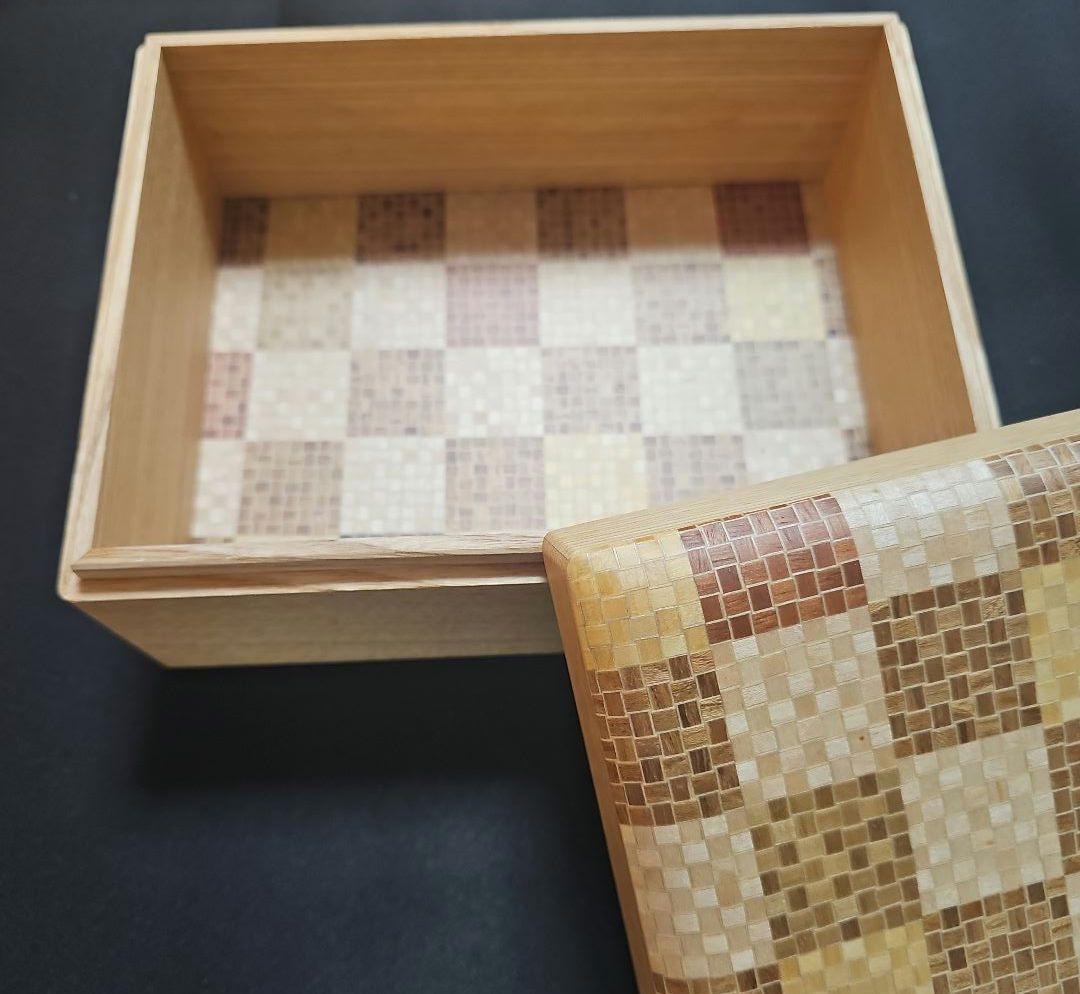 大田木工 OTA MOKKO 箱根寄木細工 道具箱