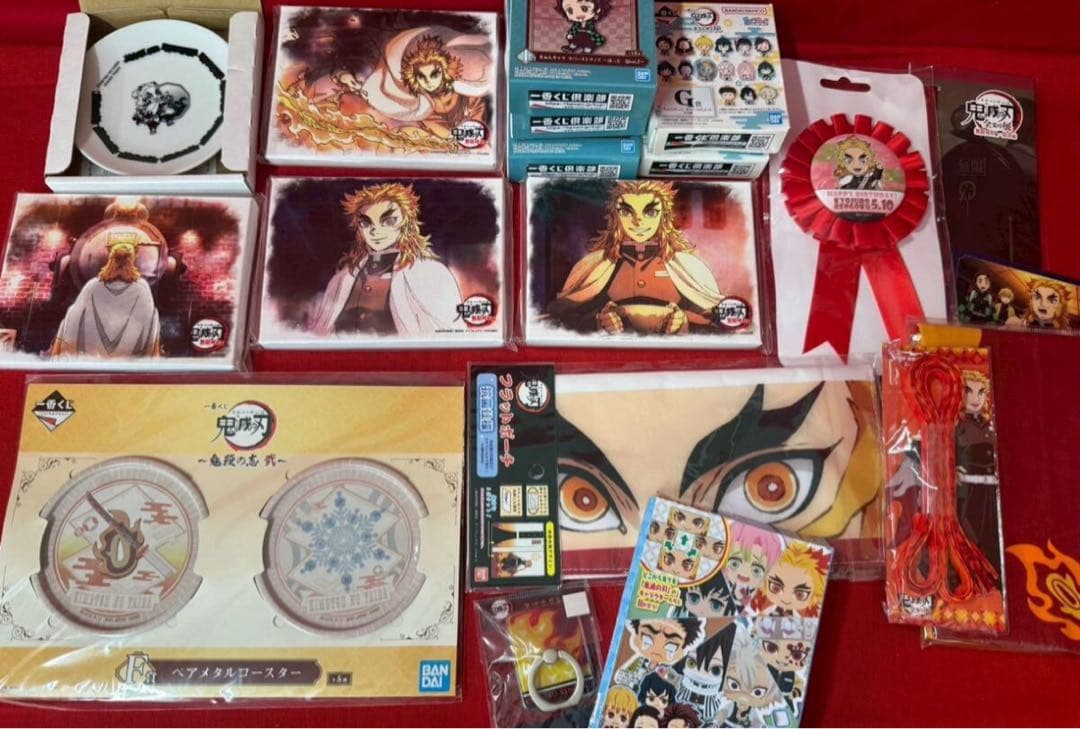 鬼滅の刃　煉獄杏寿郎 大量グッズセット