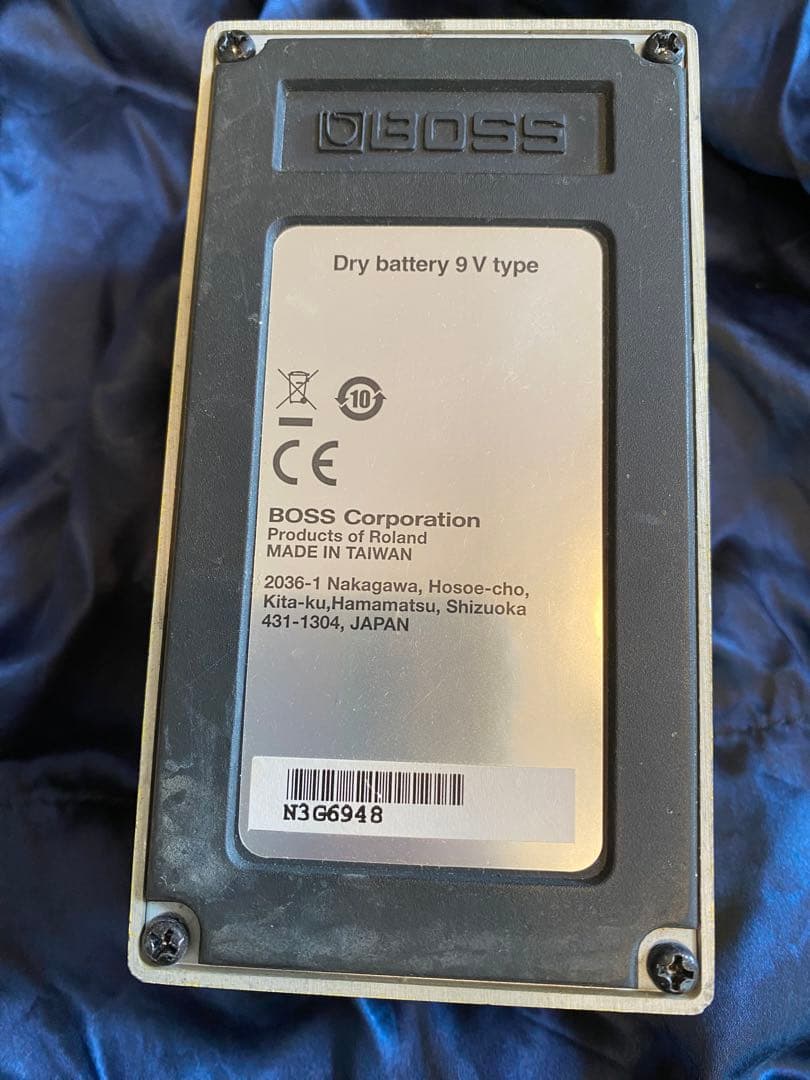 BOSS OverDrive OD-3 高輝度緑LED 改