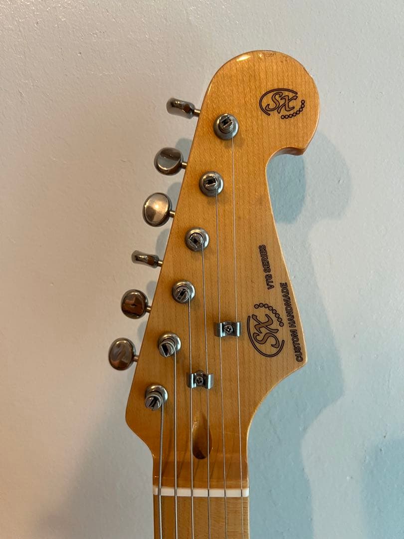 SX Guitars SST/ALDER/H/3TS サンバースト