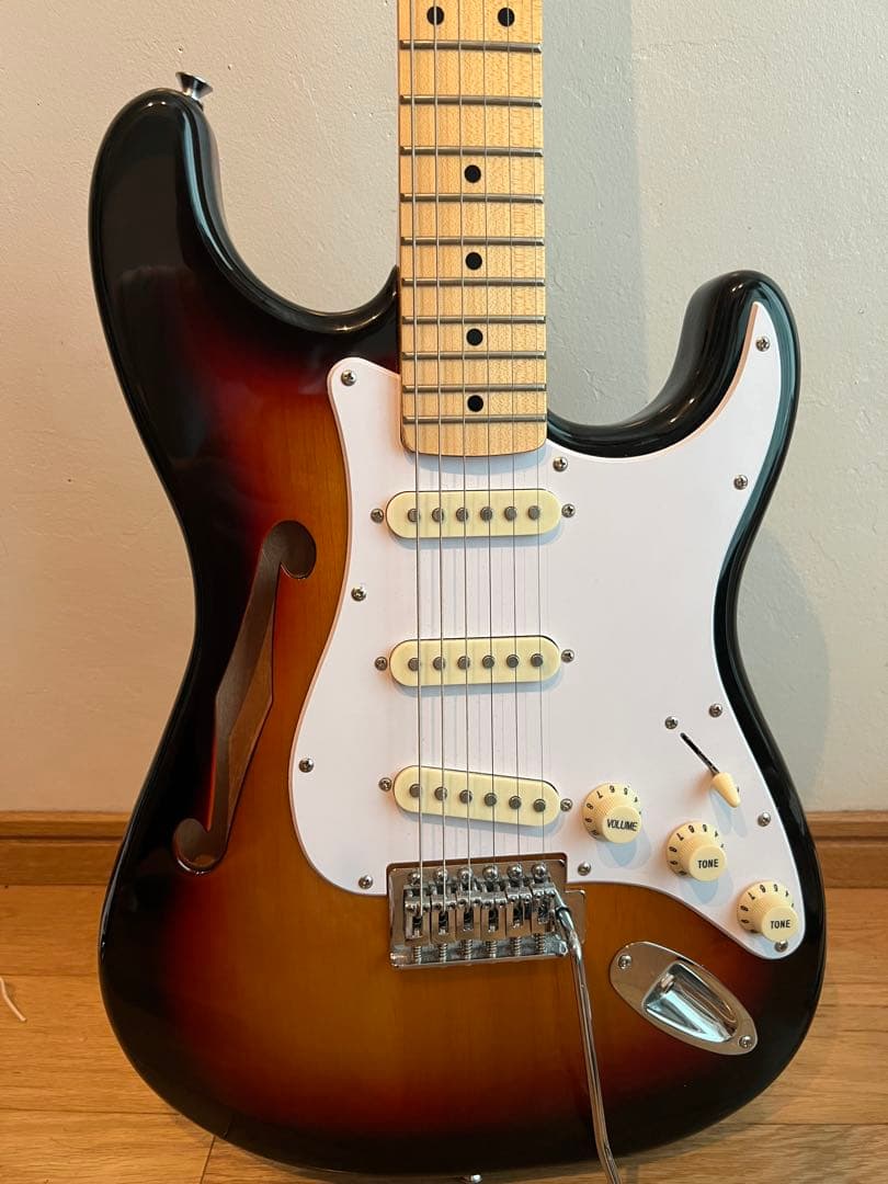 SX Guitars SST/ALDER/H/3TS サンバースト