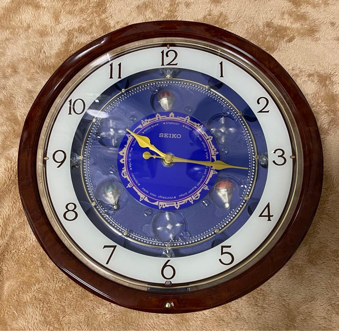 【超美品⭐︎完動品】　ファンタジア　からくり時計　RE548B 動作確認済み