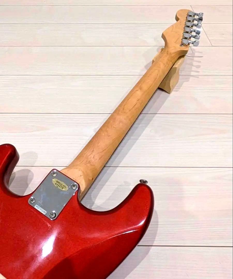 BUSKER’S BST Stratocaster Red llic