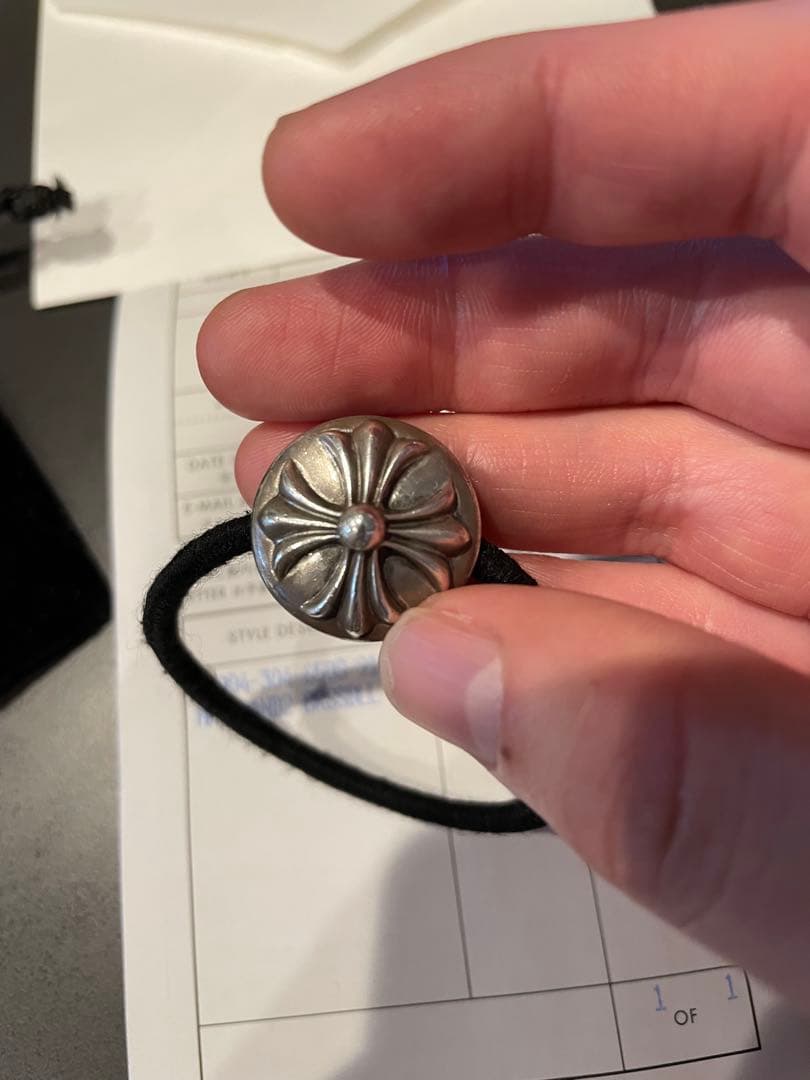 Chrome Hearts クロムハーツ　クロスボール　ヘアバンド