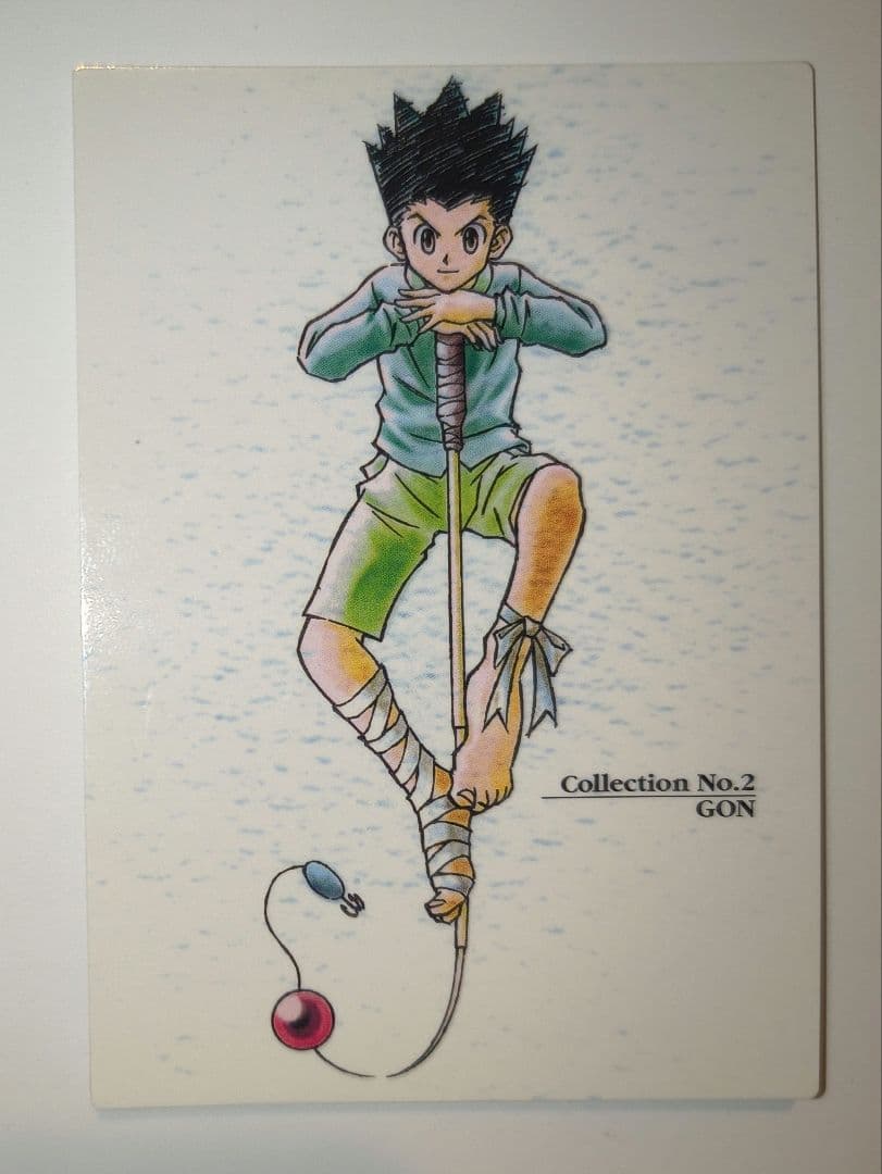 HUNTER×HUNTER カードダスマスターズ　初版　128　ゴン