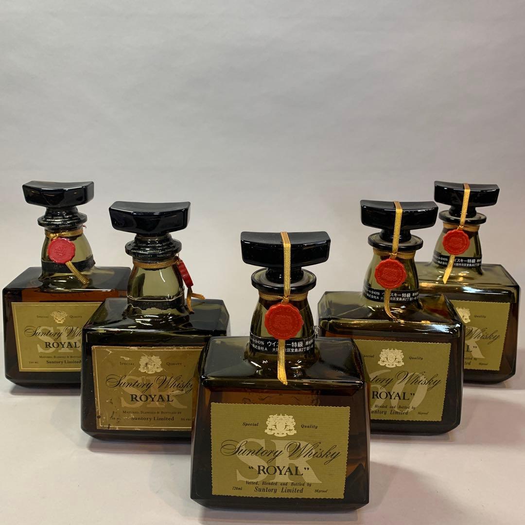 サントリーローヤル　SR/60 720ml 全5本