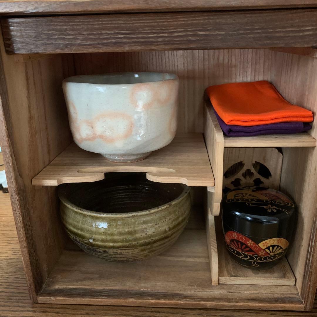 旅箪笥⭐️茶道具一式⭐️蔵保管