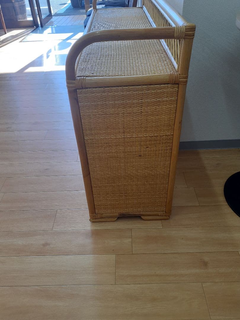 ナチュラルラタンキャビネット